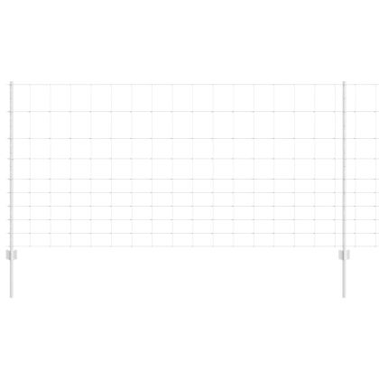 Ограда с пост Сребрист 1,2 x 50 m Стомана