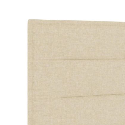 LED глава с LED ленти с таблото Крем 100 cm текстил