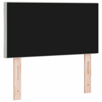 LED глава Светлосиво 80 cm Кадифе