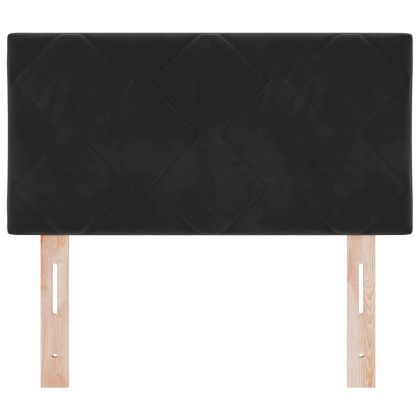 LED глава Черен 80 cm Кадифе