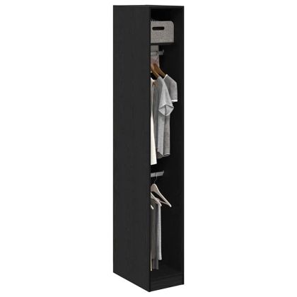 Гардероб с рафт Старо дърво 30 x 50 x 200 см Инженерно дърво