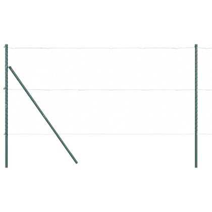 Стълб за ограда. 52 pcs Зелен 3,2 x 3,2 x 150 см