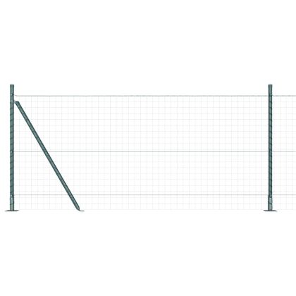 Стълб за ограда. 52 pcs Сив 3,2 x 3,2 x 90 см