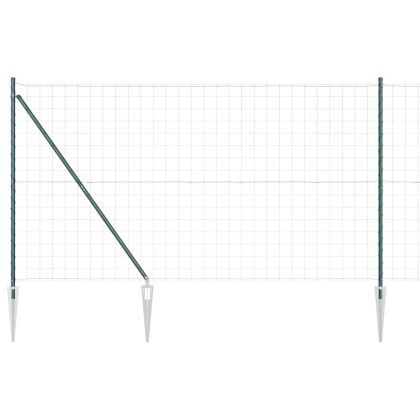 Заварена мрежа с шипове 10 x 1,6 м (Ш x В)