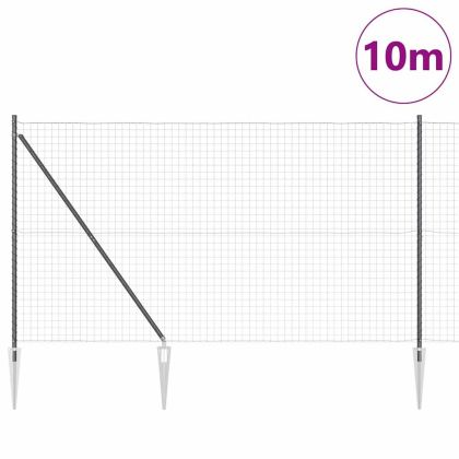 Заварена мрежа с шипове 10 x 1,6 м (Ш x В)