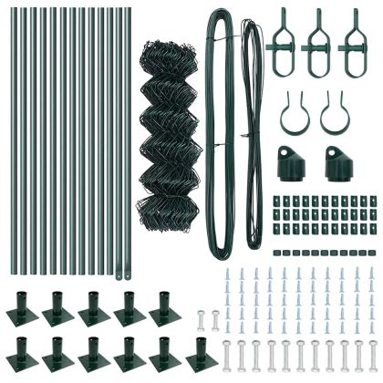 Стълб за ограда. Зелен