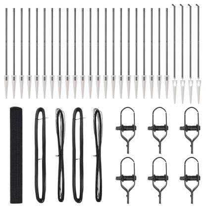 Стълб за ограда. Сив 50 x 1,2 м (25 x 25 мм мрежа)