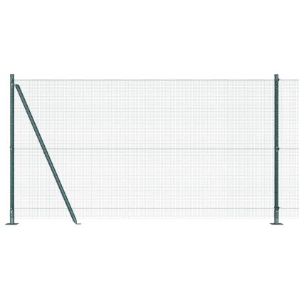 Стълб за ограда. Зелен 10 x 1,2 м (12 x 12 мм мрежа)