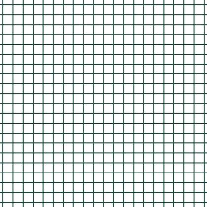 Стълб за ограда. Зелен 10 x 1,6 м (мрежа 12 x 12 мм)