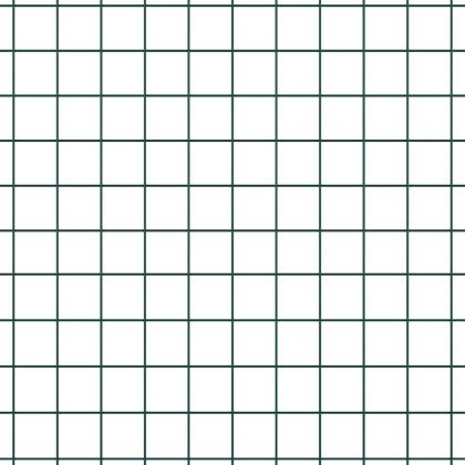 Стълб за ограда. Зелен 10 x 1,6 м (25 x 25 мм мрежа)