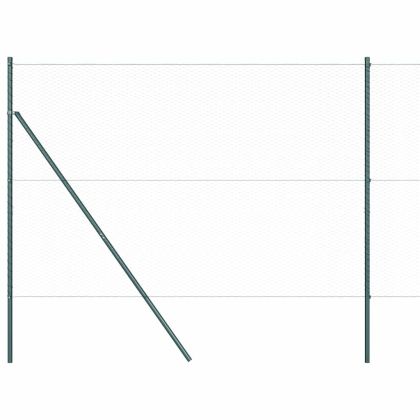 Стълб за ограда. Зелен