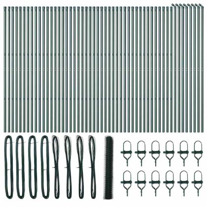 Стълб за ограда. Зелен