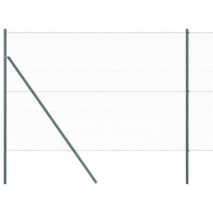 Стълб за ограда. Зелен