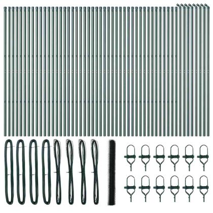 Стълб за ограда. Зелен