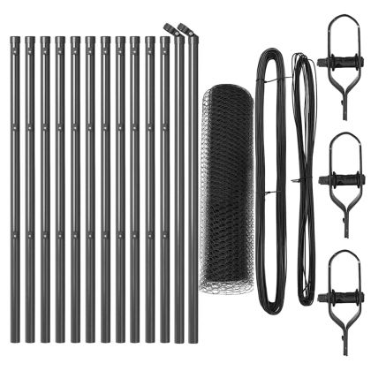 Стълб за ограда. Сив