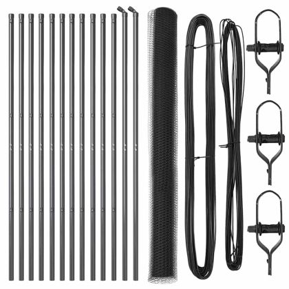 Стълб за ограда. Сив