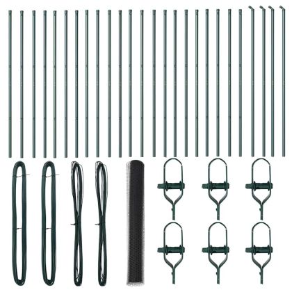 Стълб за ограда. Сив