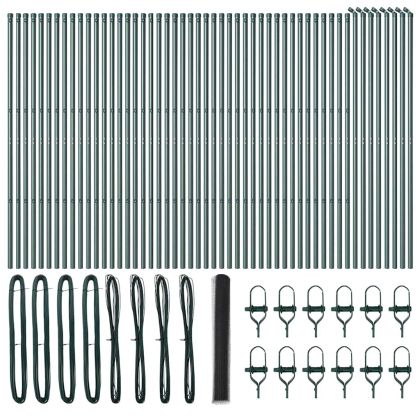 Стълб за ограда. Сив
