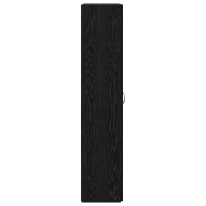 Офис шкаф Черния дъб 60 x 32 x 152,5 см Инженерно дърво