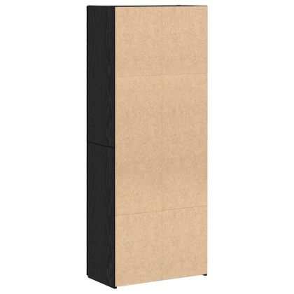 Офис шкаф Черния дъб 60 x 32 x 152,5 см Инженерно дърво
