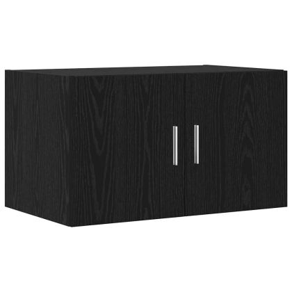 Шкаф за съхранение 2 бр. Черния дъб 70 x 42,5 x 185 см