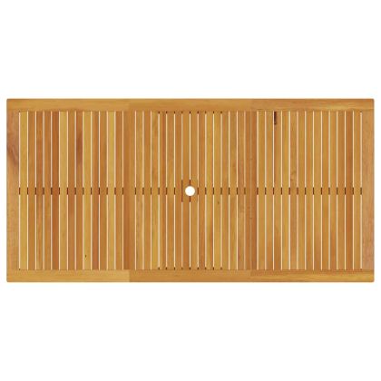 Комплект за хранене в градината 7 pcs Кафяво