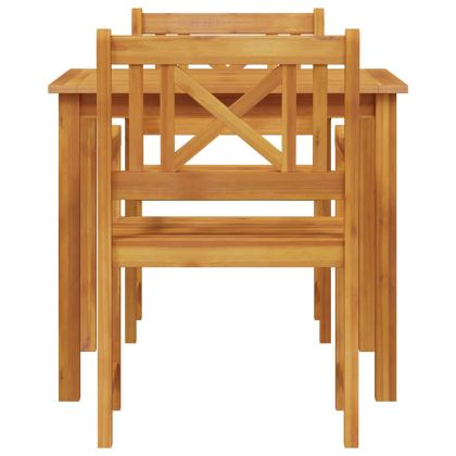 Комплект за хранене в градината 3 pcs Кафяво