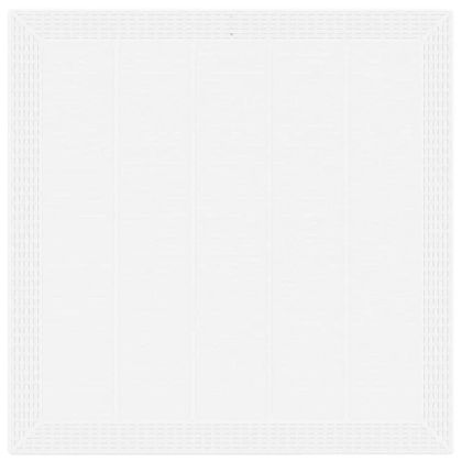 Комплект за хранене в градината 3 pcs Бяло Полипропилен