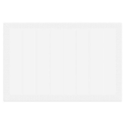 Комплект за хранене в градината 5 pcs Бяло Ратан Polt