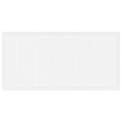 Комплект за хранене в градината 7 pcs Бяло Полипропилен