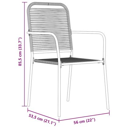 Комплект за хранене в градината 5 pcs Черно