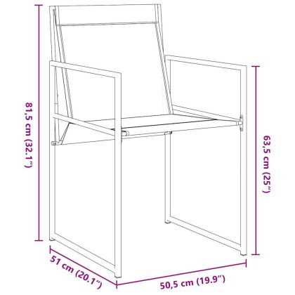 Комплект за хранене в градината 5 pcs Черно