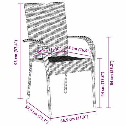 Комплект за хранене в градината 5 pcs Сив