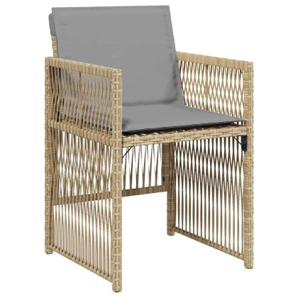 Комплект за хранене в градината 5 pcs Бежово