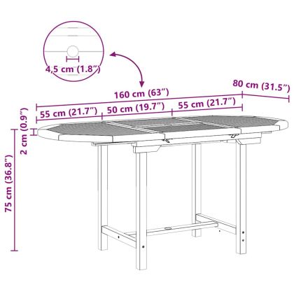 Комплект за хранене в градината 7 pcs Кафяво