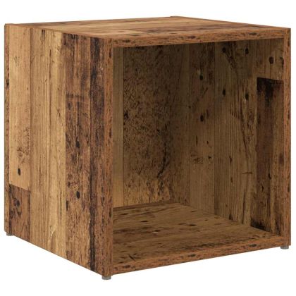 Комплект ТВ шкаф 6 pcs Старо дърво Инженерно дърво