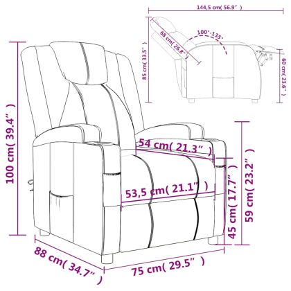 Наклоняем стол, капучино, изкуствена кожа