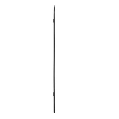 Стенно огледало черно 100x45 см