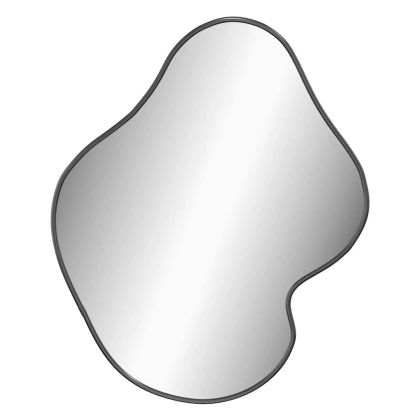 Стенно огледало черно 50x40 см