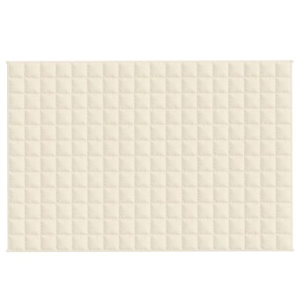 Утежнено одеяло светлокремаво 120x180 см 9 кг плат