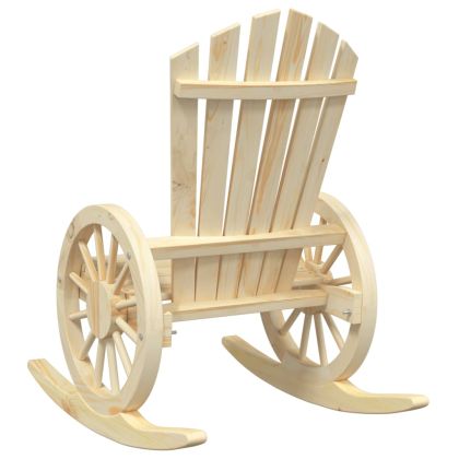 Люлеещ се стол "Адирондак", чам масив