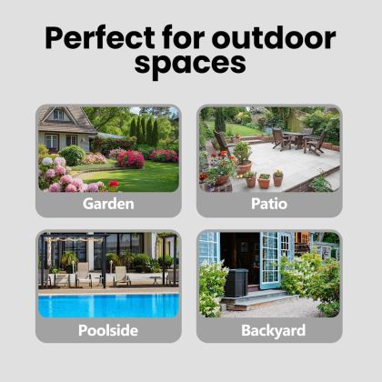 Градински диван с възглавници 4-местен черен полиратан