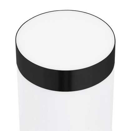 Външна стенна лампа 2 pcs Черно 12 x 8,5 x 29 см