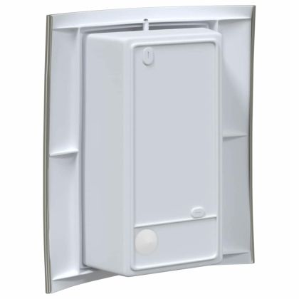 Външна стенна лампа 2 pcs Сребрист 23.5 x 9 x 26 см