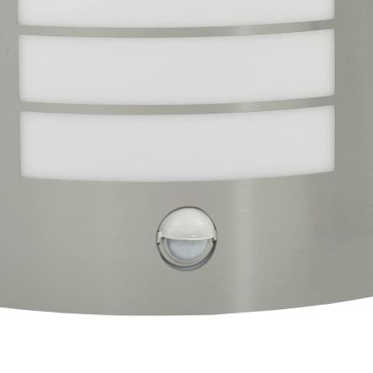 Външна стенна лампа 2 pcs Сребрист 23.5 x 9 x 26 см