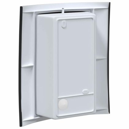 Външна стенна лампа 2 pcs Черно 23.5 x 9 x 26 см