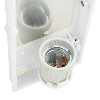 Външна стенна лампа 2 pcs Сребрист 32 x 10 x 10 см