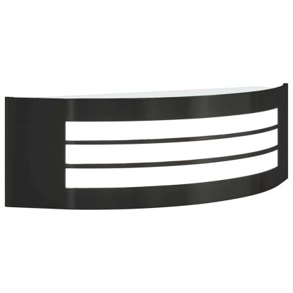 Външна стенна лампа Черно 32 x 10 x 10 см