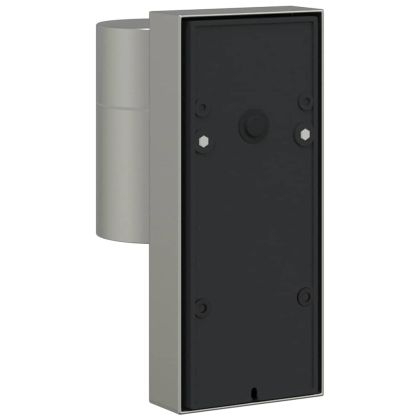 Външна стенна лампа 2 pcs Сребрист 6,5 x 10,5 x 16 см