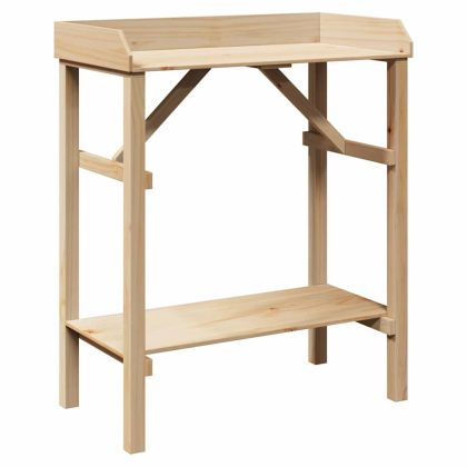 Маса за засаждане Естествен 75 x 40 x 90 см
